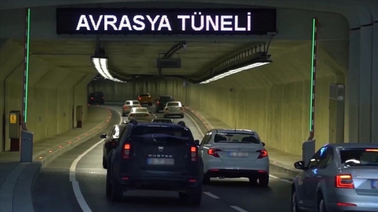 Avrasya Tüneli'nden geçiş rekoru kırıldı