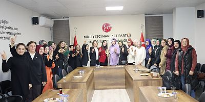 AK Parti ve MHP’nin Yeni Kadın Kolları Başkanları Buluştu 