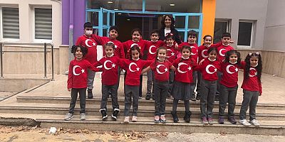 Farabi ilkokul Öğrencileri, 29 Ekim’i coşkuyla kutladı