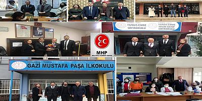 MHP TUZLA Teşkilatlarından Öğretmenler Günü Ziyaretleri 