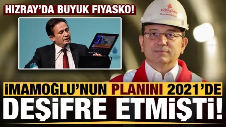 Tuzla Belediye Başkanı Yazıcı, İmamoğlu'nun 'HızRay' planını 2021'de böyle deşifre etmişti