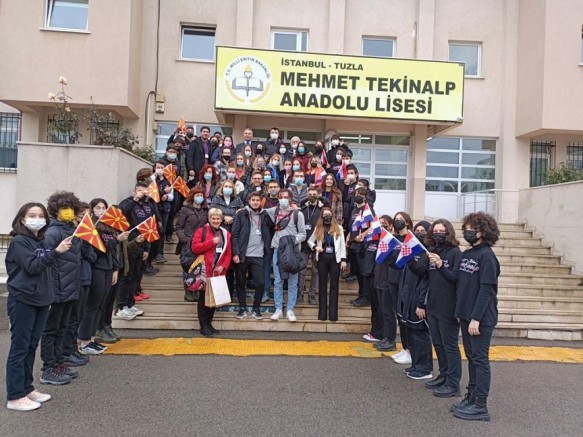 Tuzla Milli Eğitim Müdürlüğü Yabancı Eğitimcileri Ağırladı