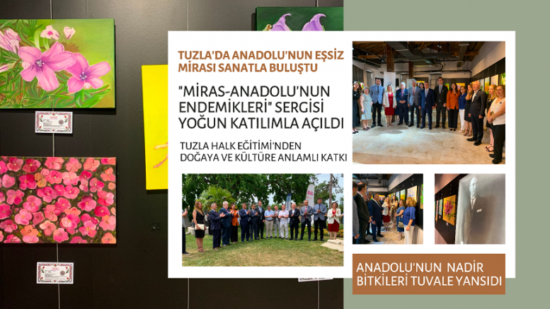 Anadolu’nun Nadir Bitkileri Tuvale Yansıdı