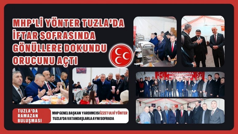 İzzet Ulvi Yönter, Tuzlalı Komşularla Orucunu Açtı