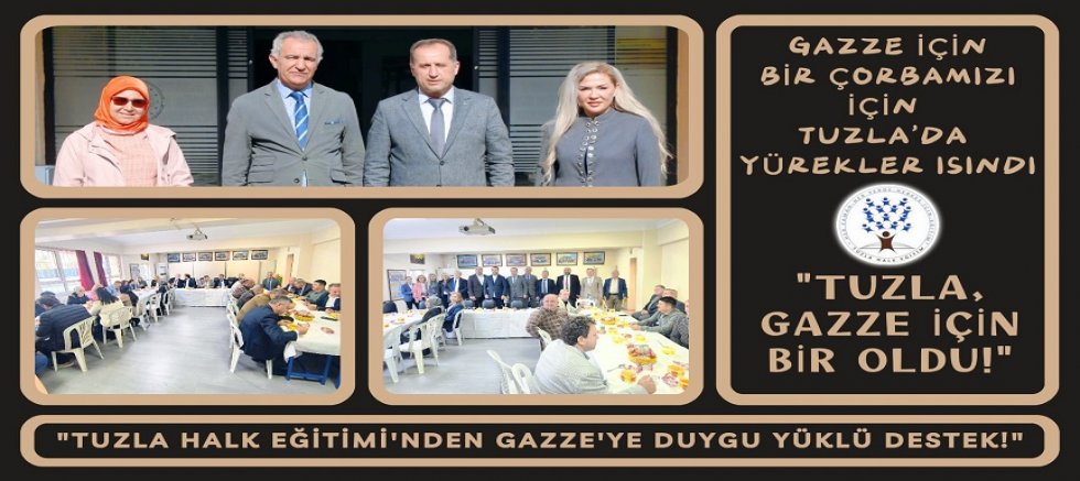 “Tuzla, Gazze İçin Bir Oldu!”
