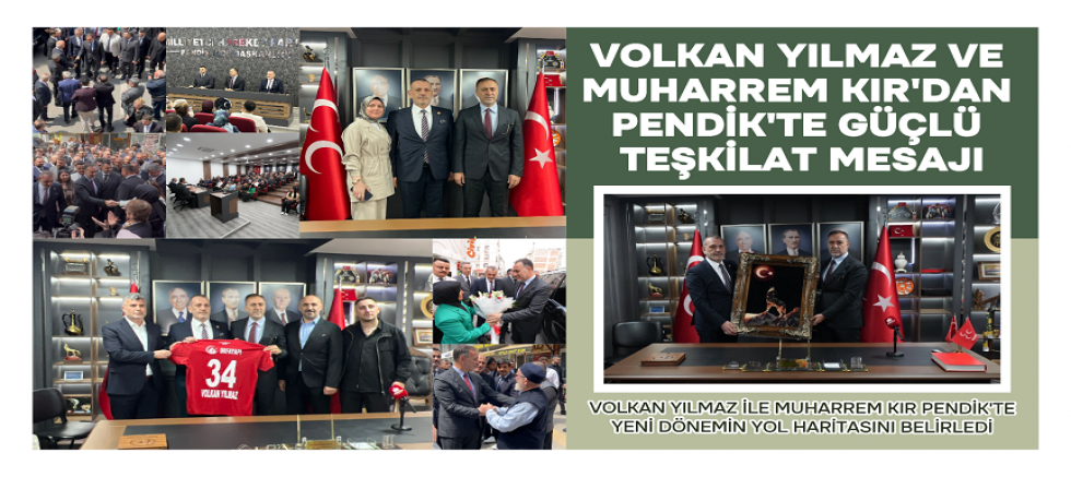 Volkan Yılmaz İle Muharrem Kır Pendik’te Yeni Dönemin Yol Haritasını Belirledi