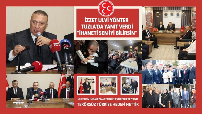 Müsavat Dervişoğlu'na Tuzla'da Sert Yanıt Veren İzzet Ulvi Yönter, Sözleri İade Etmeden Önce Ayağımızda Çiğniyoruz, Çiğniyoruz, Buruşturuyoruz Yüzüne Fırlatıyoruz