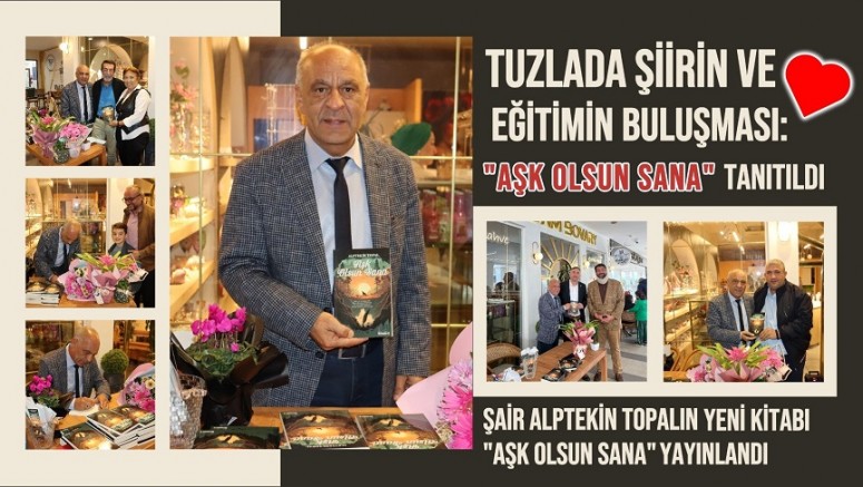 Şair Alptekin Topal'ın Yeni Kitabı 