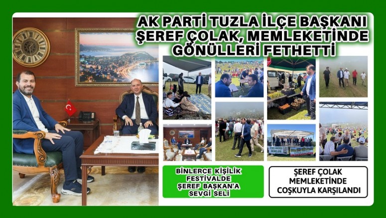 Şeref Çolak Memleketinde Coşkuyla Karşılandı!