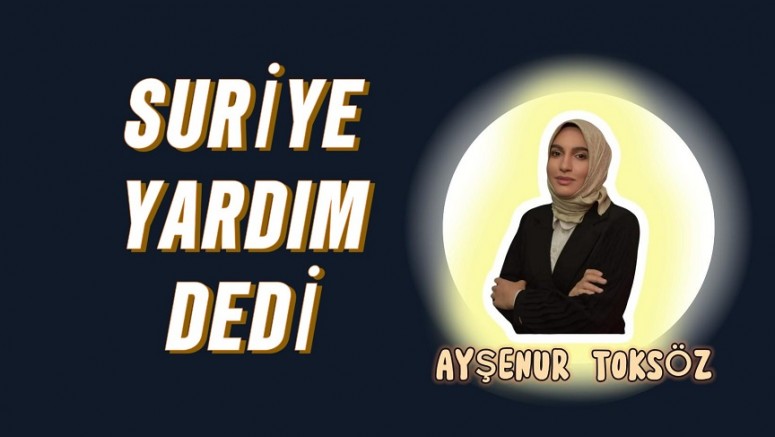 Suriye Yardım Dedi 