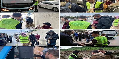 AK Gençlikten Anlamlı Etkinlik İftara Yetişemeyenlere İkram