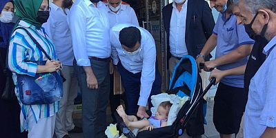 Ak Parti Teşkilatlarıyla Esnaf Ziyareti Yaptı