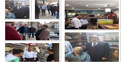 AK Parti Tuzla’da Esnafın Yanında