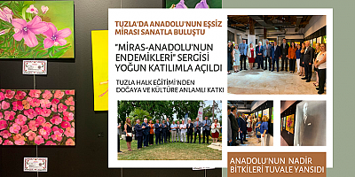 Anadolu’nun Nadir Bitkileri Tuvale Yansıdı