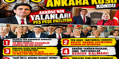 Ankara Kuşu’nun İddiası Tuzla’yı Karıştırdı: İlçe Başkanlığı İçin 10 Milyon Mu Konuşuldu?