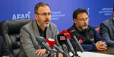 Bakan Kasapoğlu: Ülke olarak seferberliği, dayanışmayı, kardeşlik ruhunu en üst seviyede sürdürmeye devam edeceğiz