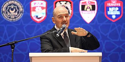 Bakan Soylu: Dışarıda PKK'nın şubesi YPG, DEAŞ; içeride DEAŞ, PKK, FETÖ ve sol terör örgütleriyle mücadele halindeyiz