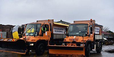 Beklenen Kar Yağışına Karşı Tuzla’da Belediye Ekipleri Teyakkuza Geçti