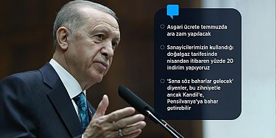 Cumhurbaşkanı Erdoğan: Elektrikte yüzde 15 indirime gidiyoruz