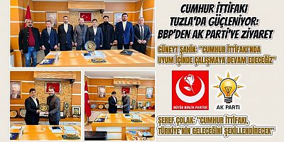 Cüneyt Şahin: “Cumhur İttifakı’nda Uyum İçinde Çalışmaya Devam Edeceğiz”