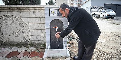 Hatay'da kullanma suyu temini için 459 sokak çeşmesi yapıldı