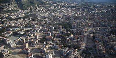 Hatay'da yıkımın boyutu ve yürütülen çalışmalar havadan görüntülendi