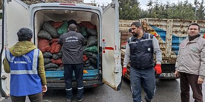 İstanbul'da kaçak avlanan 10 ton midyeye el konuldu