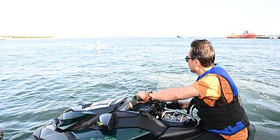 İstanbul’un doğu yakası Tuzla’da düzenlenen su sporları festivali nefesleri kesti