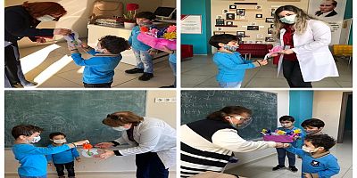 Kale Anaokulları minikleri KADINLAR GÜNÜ’nü unutmadı