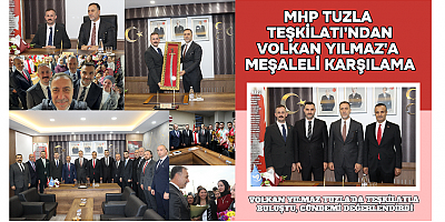 MHP Tuzla Teşkilatı’ndan Volkan Yılmaz’a Meşaleli Karşılama