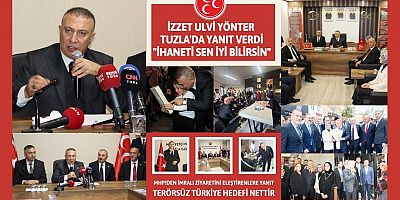 Müsavat Dervişoğlu'na Tuzla'da Sert Yanıt Veren İzzet Ulvi Yönter, Sözleri İade Etmeden Önce Ayağımızda Çiğniyoruz, Çiğniyoruz, Buruşturuyoruz Yüzüne Fırlatıyoruz