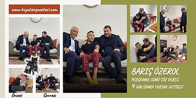 “Okan kardeşimizin akülü sandalye talebi karşılıksız kalmadı”
