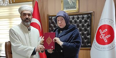 Rus vatandaşı Larisa Shardina Tuzla’da Müslüman oldu