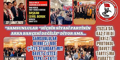 Samsunlular Derneği’nde Çifte Standart Mı? Davet Listesi Tepki Çekti!