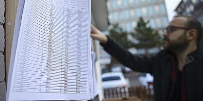 Seçmen listeleri askıya çıkıyor