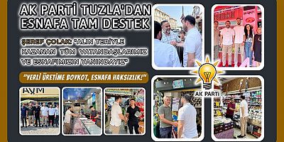 Şeref Çolak: “Alın Teriyle Kazanan Esnafımızın Yanındayız”