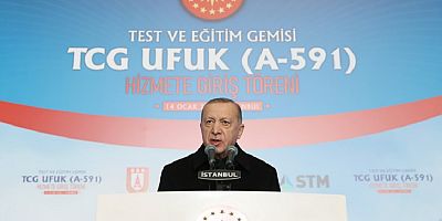 Test ve Eğitim Gemisi TCG Ufuk Hizmete Girdi