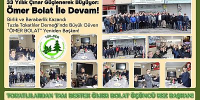 Tokatlılardan Tam Destek: Ömer Bolat Üçüncü Kez Başkan!
