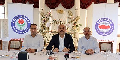 Türkiye'nin en büyük eğitim sendikası yeni eğitim öncesi basınla buluştu 