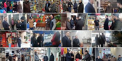 Tuzla AK Parti Teşkilatından Soğuk Kış Gününde Sıcak Ziyaret 