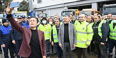 Tuzla Belediyesi 63 Araç, 450 Personel İle Kar Yağışına Hazır