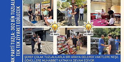 “Tuzla’da Gönüllere Dokunan Ziyaret Maratonu”