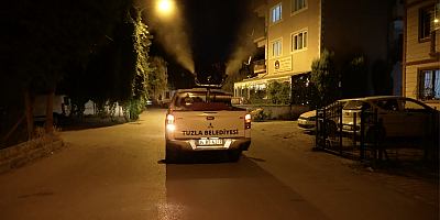 Tuzla’da Sivrisineklerle Etkin Mücadele Aralıksız Sürüyor