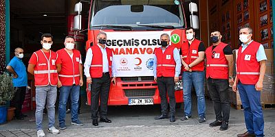 Tuzla’dan Manavgat’a Yardım Tırları ve Su Tankerleri Yola Çıktı