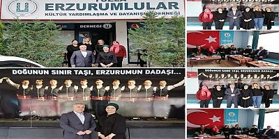 Tuzla Erzurumlular Derneğine Tecrübeli Kadın Kolları Başkanı 