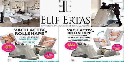 Tuzla’nın En İyi Diyetisyeni Elif Ertaş VACU ACTIV ve ROLLSHAPE