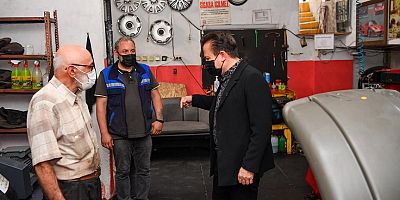 Tuzla’nın Geri Dönüşüm Amcasına Başkan Yazıcı’dan Ziyaret