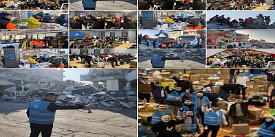 Tuzla Ülkü Ocakları Ekibi Deprem Bölgesinde