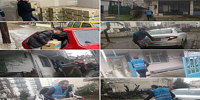 Tuzla Ülkü Ocakları'ndan İhtiyaç Sahiplerine Yardım