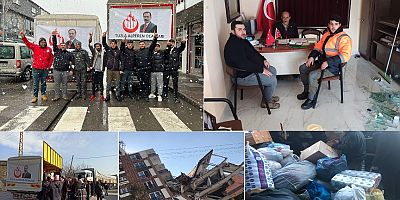 Tuzlanın Alperenleri ‘Muhsin YAZICIOĞLU Yardım Konvoyu’ İle Hatay’da 
